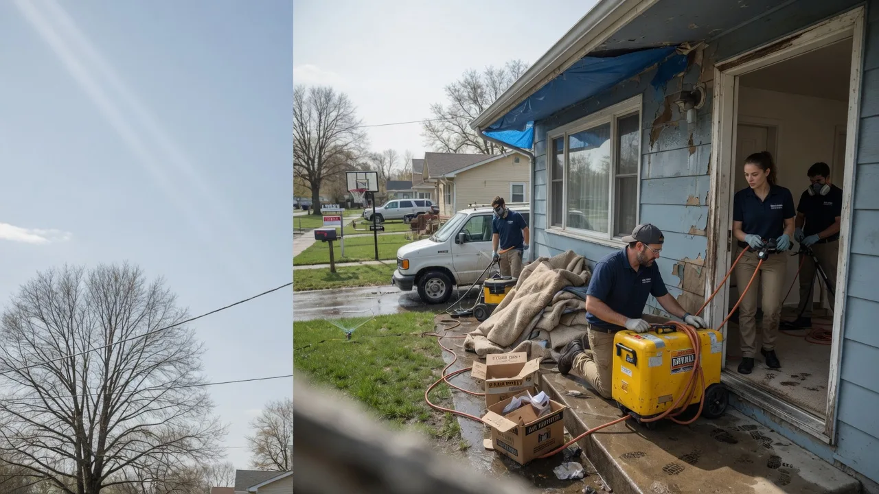 Basement Flood Cleanup in Windsor, KY near me
